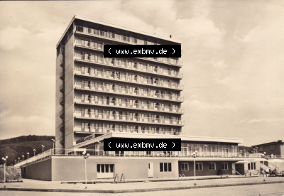 Ansichtskarte bzw. Postkarte aus DDR-Zeiten, Stadt Sassnitz im Norden der DDR Sammlung
