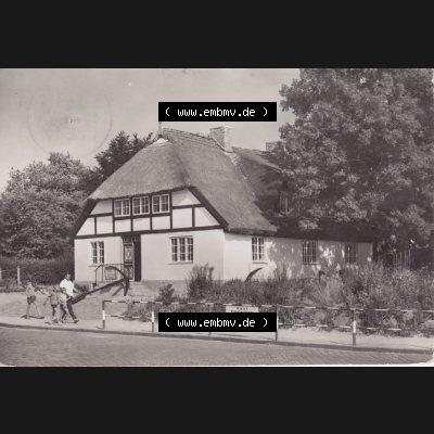 Ansichtskarte DDR Bezirk Rostock, Kreis Rügen, Ostseebad Göhren: DDR, Ostseebad Göhren (Rügen), Heimatmuseum. Ansichtskarte bzw.... Sammlung