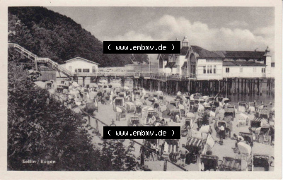 Ansichtskarte bzw. Postkarte aus DDR-Zeiten, Ostseebad Sellin im Norden der DDR Sammlung