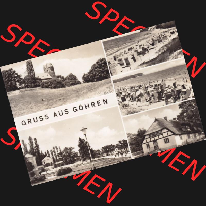 Ansichtskarte DDR Bezirk Rostock, Kreis Rügen, Ostseebad Göhren: 1973, Gruss aus Göhren. Ansichtskarte bzw. Postkarte aus DDR-Zeiten der Deutschen Demokratischen... Sammlung