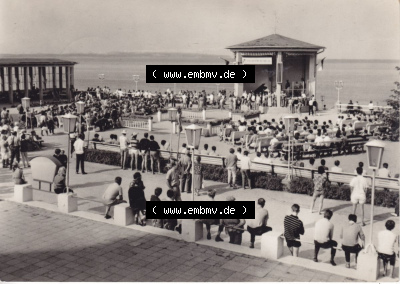 Ansichtskarte bzw. Postkarte in s/w - schwarzweiß aus DDR-Zeiten, Bezirk Rostock, Kreis Rügen Ostseebad Binz, eine Binzer DDR-Sammlung Sammlung