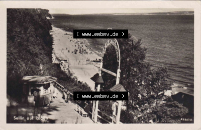 Ansichtskarte bzw. Postkarte aus DDR-Zeiten, Ostseebad Sellin im Norden der DDR Sammlung