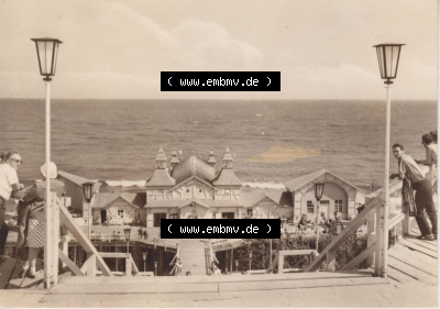 Ansichtskarte bzw. Postkarte aus DDR-Zeiten, Ostseebad Sellin im Norden der DDR Sammlung