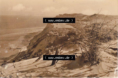 s/w - schwarzweiß Ansichtskarte bzw. Postkarte aus DDR-Zeiten, Insel Hiddensee im Norden der DDR Sammlung