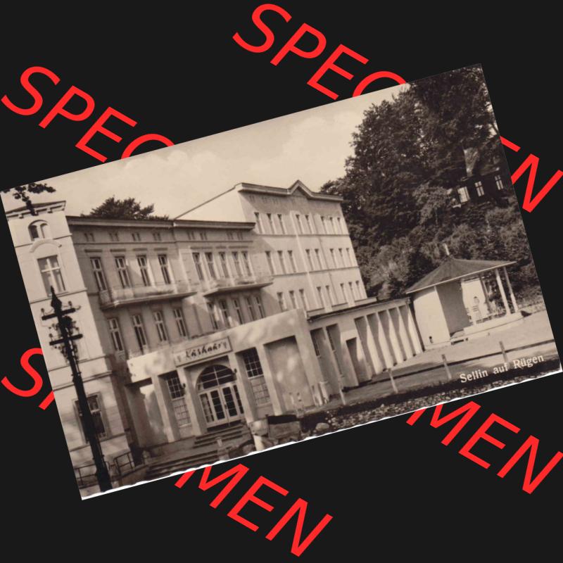 Ansichtskarte DDR Bezirk Rostock, Kreis Rügen, Ostseebad Sellin: DDR Sellin auf Rügen Verbraucherpreis DM -,15. Ansichtskarte bzw. Postkarte aus DDR-Zeiten... Sammlung