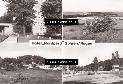 Ansichtskarte bzw. Postkarte aus DDR-Zeiten, Ostseebad Göhren im Norden der DDR Sammlung