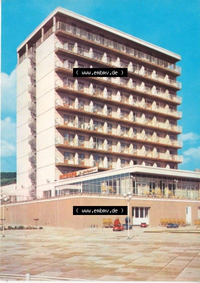 Ansichtskarte bzw. Postkarte aus DDR-Zeiten, Stadt Sassnitz im Norden der DDR Sammlung