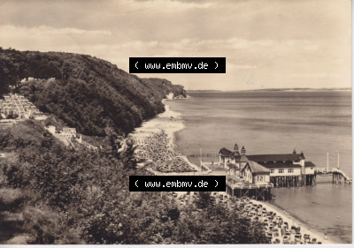 Ansichtskarte bzw. Postkarte aus DDR-Zeiten, Ostseebad Sellin im Norden der DDR Sammlung