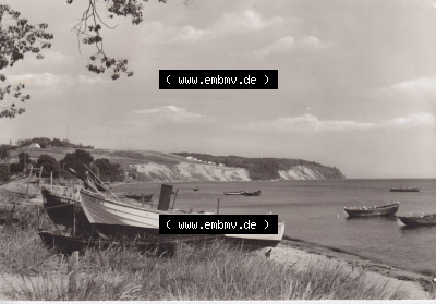 Ansichtskarte bzw. Postkarte aus DDR-Zeiten, Ostseebad Göhren im Norden der DDR Sammlung