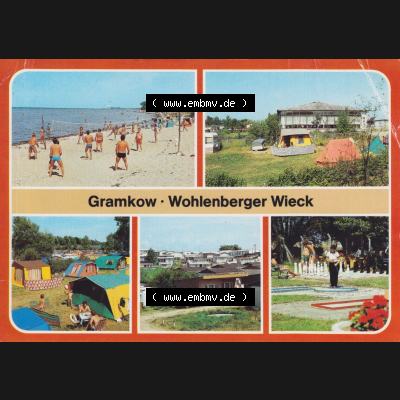 Ansichtskarte DDR Bezirk Rostock, Kreis Wismar, Gramkow - Wohlenberger Wiek II.. DDR Bezirk Rostock, Kreis Wismar, Gemeinde Gramkow im Ort Hohenkirchen der DDR zum... Sammlung