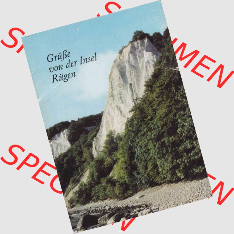 Ansichtskarte DDR Bezirk Rostock, Kreis Rügen, Insel Rügen allgemein, in Farbe - Color DDR, Postkartenbuch Insel Rügen. Ansichtskarte bzw. Postkarte... Sammlung