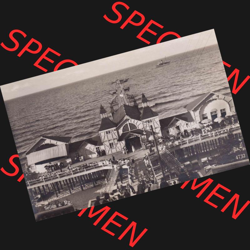 Ansichtskarte DDR Bezirk Rostock, Kreis Rügen, Ostseebad Sellin Postkarte in s/w schwarzweiß Sellin auf Rügen um 1927. Ansichtskarte bzw. Postkarte in s/w... Sammlung