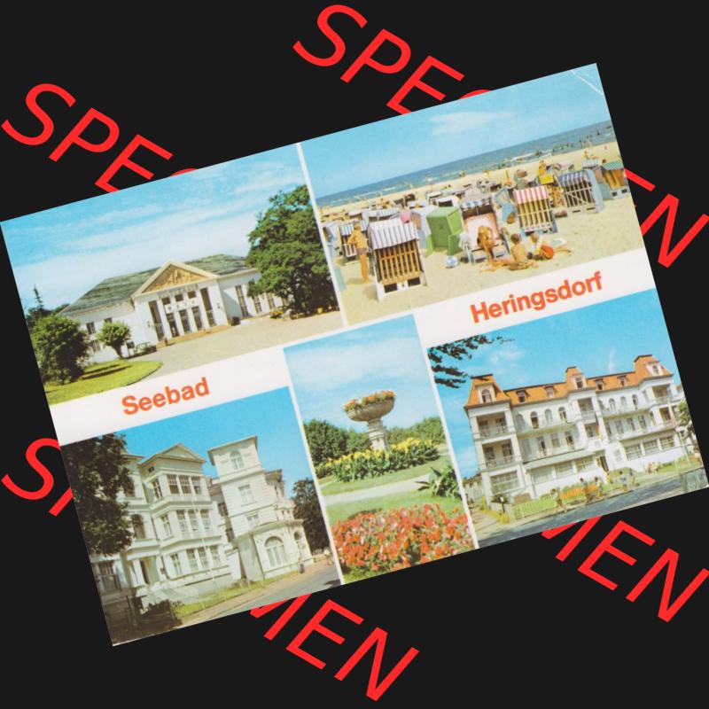 Ansichtskarten DDR Bezirk Rostock, Kreis Wolgast, Insel Usedom, Seebad Heringsdorf. Ansichtskarte bzw. Postkarte aus DDR-Zeiten der Deutschen Demokratischen Republik vom... Sammlung