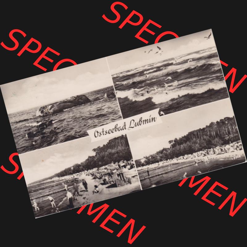 Ansichtskarte DDR Bezirk Rostock, Kreis Greifswald, Ostseebad Lubmin in s/w - schwarzweiß 1969, Ostseebad Lubmin, gelaufen am 06.07.69. Ansichtskarte... Sammlung
