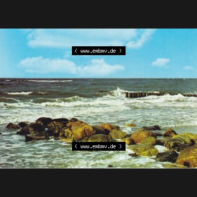 Ansichtskarte DDR Bezirk Rostock Gruße von der Ostsee. Ansichtskarte bzw. Postkarte in Farbe aus DDR-Zeiten der Deutschen Demokratischen Republik vom Bezirk Rostock der DDR.... Sammlung