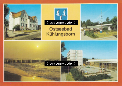 Ansichtskarte DDR Bezirk Rostock, Bad Doberan, Ostseebad Kühlungsborn II. (1) Sammlung