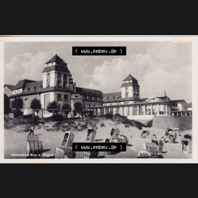 Alte Ansichtskarte DDR Bezirk Rostock, Kreis Rügen, Ostseebad Binz, Ostseebad Binz auf Rügen, Binz das Bad der Werktätigen III-18-17 Zc 196-20-1051 - III.... Sammlung