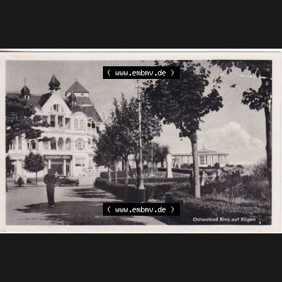 Alte Ansichtskarte DDR Bezirk Rostock, Kreis Rügen, Ostseebad Binz, Ostseebad Binz auf Rügen, Binz das Bad der Werktätigen III-18-17 Zc 196-20-1051 - I. Ansichtskarte... Sammlung