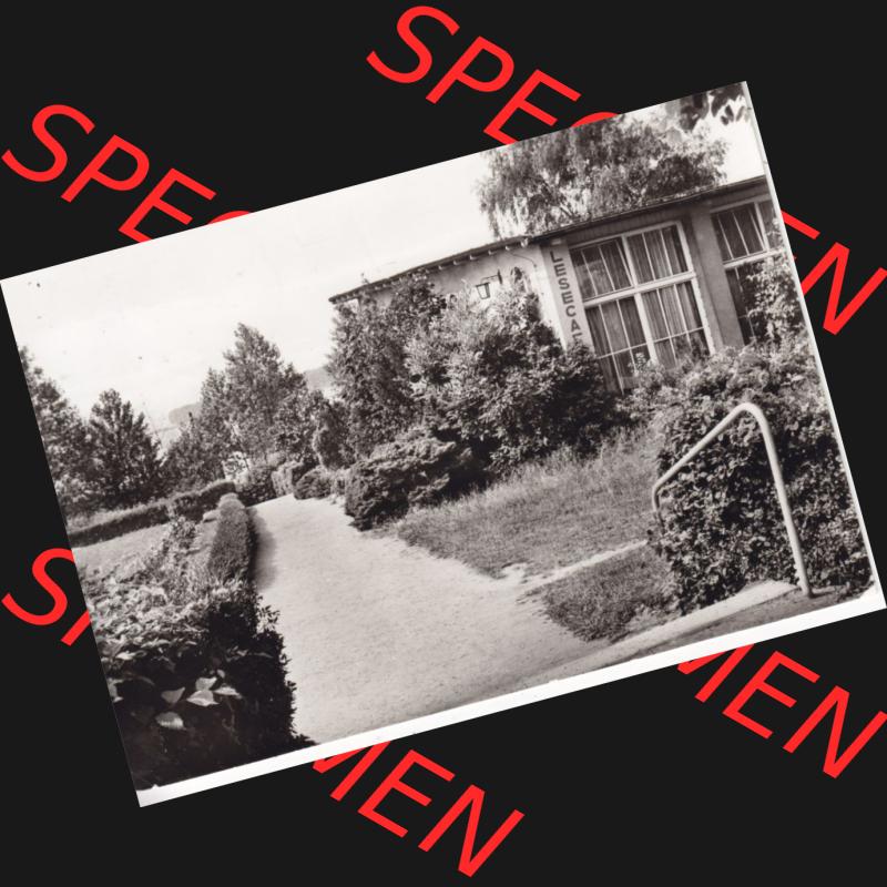 Ansichtskarte DDR Bezirk Rostock, Kreis Bad Doberan, Ostseebad, Stadt Rerik in s/w / schwarzweiß Rerik am Lesecafé. Ansichtskarte bzw. Postkarte in... Sammlung