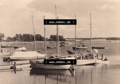Ansichtskarte bzw. Postkarte in s/w - schwarzweiß aus DDR-Zeiten, Bezirk Rostock, Kreis Bad Doberan, Ostseebad Rerik der DDR Sammlung