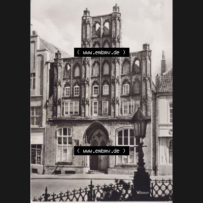 Ansichtskarte DDR Bezirk Rostock, Stadtkreis Wismar, Wismar, Historische Gaststätte Alter Schwede. Ansichtskarte bzw. Postkarte aus DDR-Zeiten der Deutschen Demokratischen... Sammlung