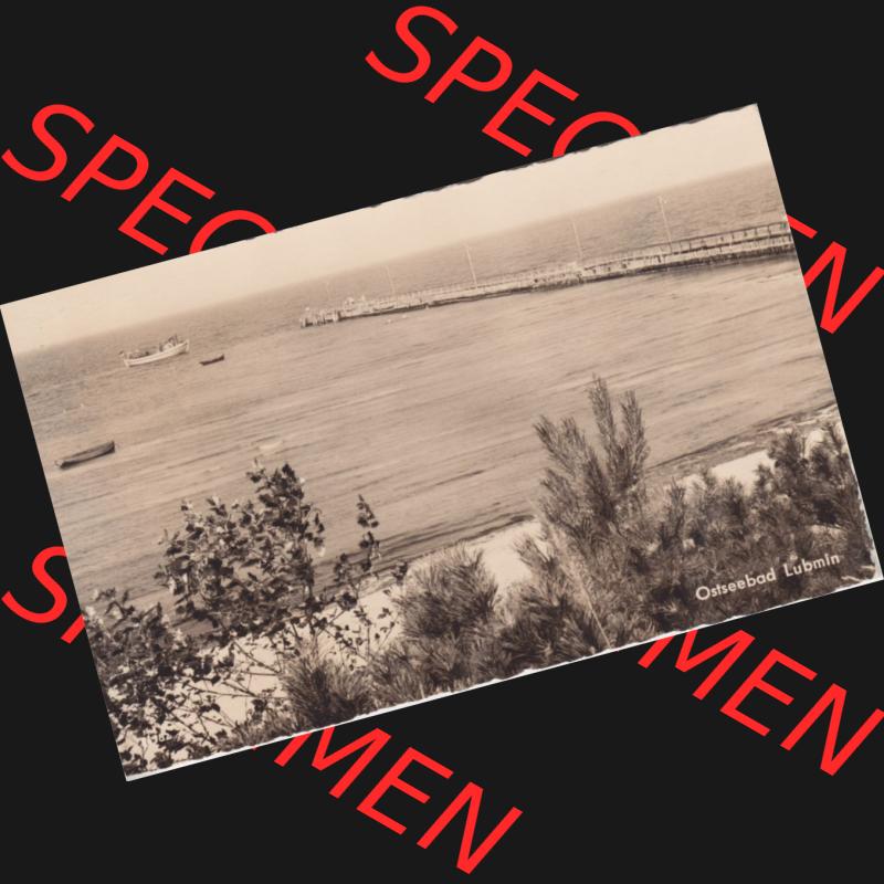 Ansichtskarte DDR Bezirk Rostock, Kreis Greifswald, Ostseebad Lubmin in s/w - schwarzweiß Ostseebad Lubmin gelaufen. Ansichtskarte bzw. Postkarte in s/w aus DDR-Zeiten... Sammlung