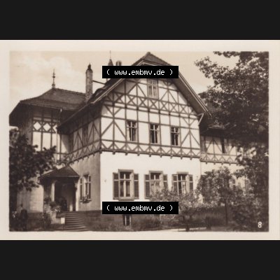 DDR Bezirk Gera, Landkreis Jena, Luftkurort Bad Klosterlausnitz, 10 Echt-Foto-Handabzüge, Albert Krebs, Leipzig S3 8) Sanatorium der SVA Thüringen. Foto-Handabzüge... Sammlung