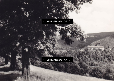 1968 Schwarzburg in Thüringen Schloss, DDR-Zeiten Bezirk Suhl Sammlung
