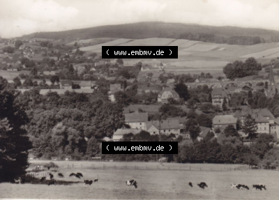Blick vom Mälzerberg in Schirgiswalde, DDR-Zeiten Bezirk Dresden Sammlung