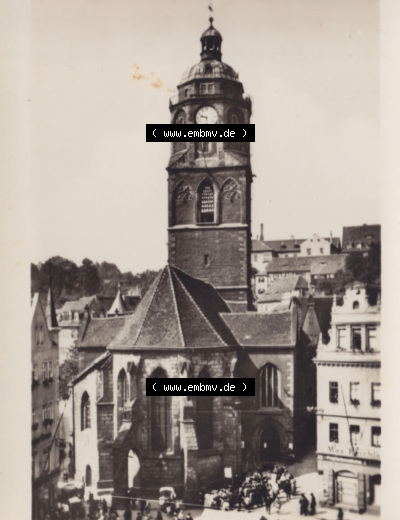 Frauenkirche mit dem Porzellanglockenspiel, DDR-Zeiten Bezirk Dresden Sammlung