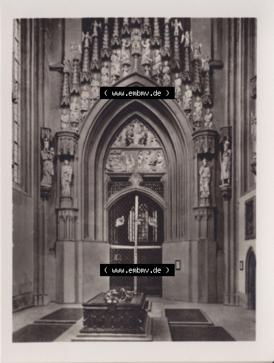 Dom zu Meissen, Westportal und Fürstengruft, DDR-Zeiten Bezirk Dresden Sammlung