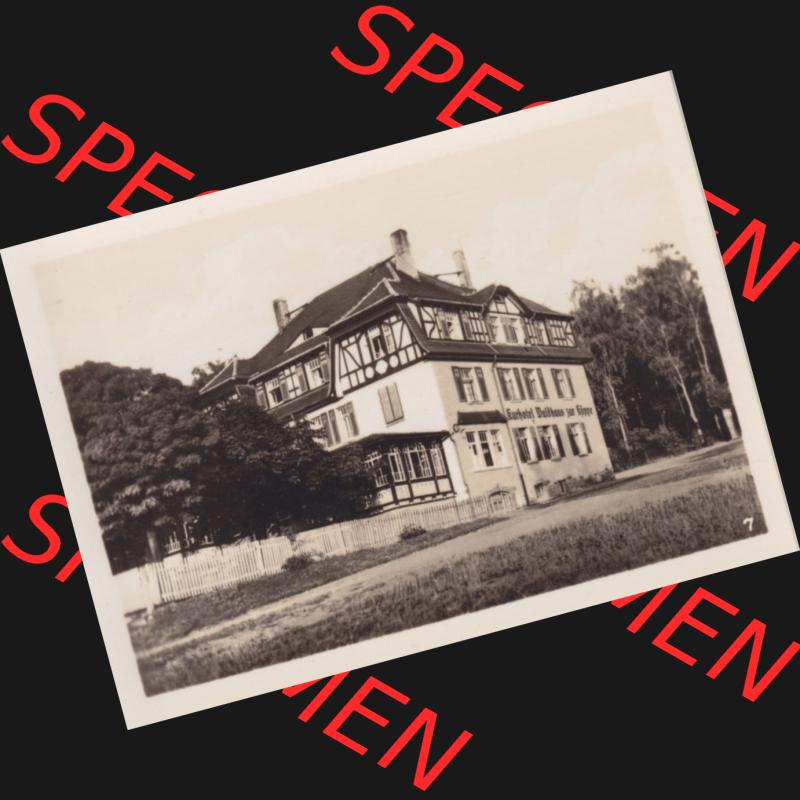 DDR Bezirk Gera, Landkreis Jena, Luftkurort Bad Klosterlausnitz, 10 Echt-Foto-Handabzüge, Albert Krebs, Leipzig S3 7) Kurhotel Waldhaus zur Köppe. Foto-Handabzüge... Sammlung