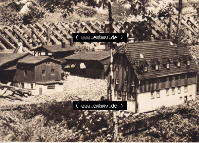 Strohhaus und Sägewerk Oederan, DDR-Zeiten Bezirk Karl-Marx-Stadt Sammlung