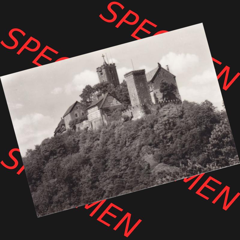 Fotos DDR, Bezirk Erfurt, Kreis Eisenach, Stadt Eisenach, Burg Wartburg mit 10 Foto-Ansichten-Mappe 1973 die Wartburg II. (1). Fotos aus DDR-Zeiten Bezirk... Sammlung