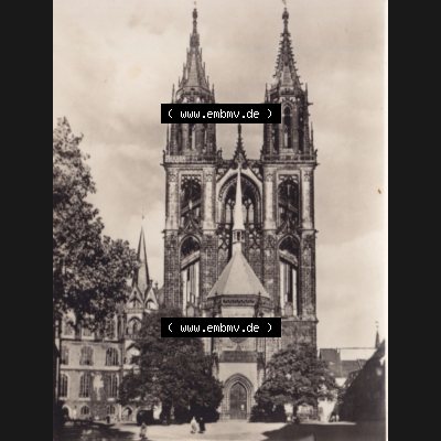 Fotos DDR Bezirk Dresden, Kreis Meißen, Stadt Meißen, Foto-Mappe von 1959, Meissen die Tausendjährige Stadt an der Elbe, Der Dom zu Meißen. Original... Sammlung