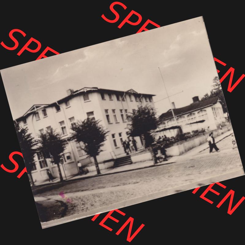Fotos der DDR Bezirk Rostock, Kreis Rügen, Ostseebad Göhren 1970, Foto Mappe Göhren auf Rügen mit 10 Fotos / Ansichten HOGB-Erholungsheim. Fotos aus DDR-Zeiten... Sammlung