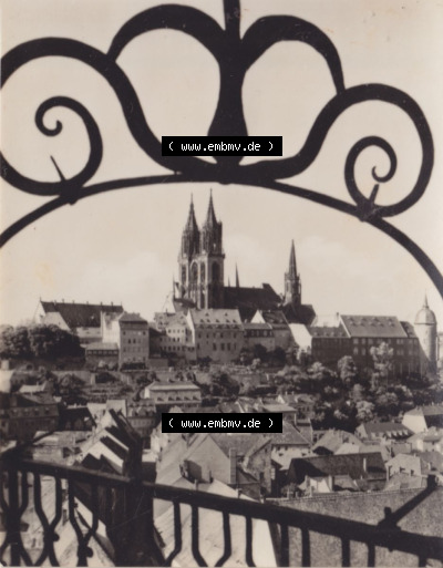Blick vom Rundgang der Frauenkirche, DDR-Zeiten Bezirk Dresden Sammlung