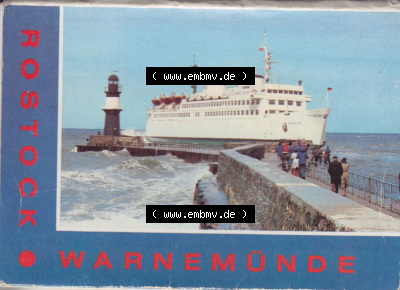 Umschlag Rostock Warnemünde, An der Mole Sammlung
