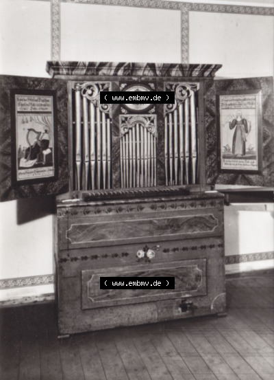 Musikinstrumente-Museum Schweizer Hasusorgel, DDR-Zeiten Bezirk Karl-Marx-Stadt Sammlung