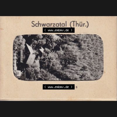 Fotos DDR Bezirk Suhl, Kreis Neuhaus, Schwarzatal in Thüringen der DDR, 10 Dick-Fotos, Dick-Foto-Verlag, Erlbach I. V. III/23/24, III 23 6... Sammlung