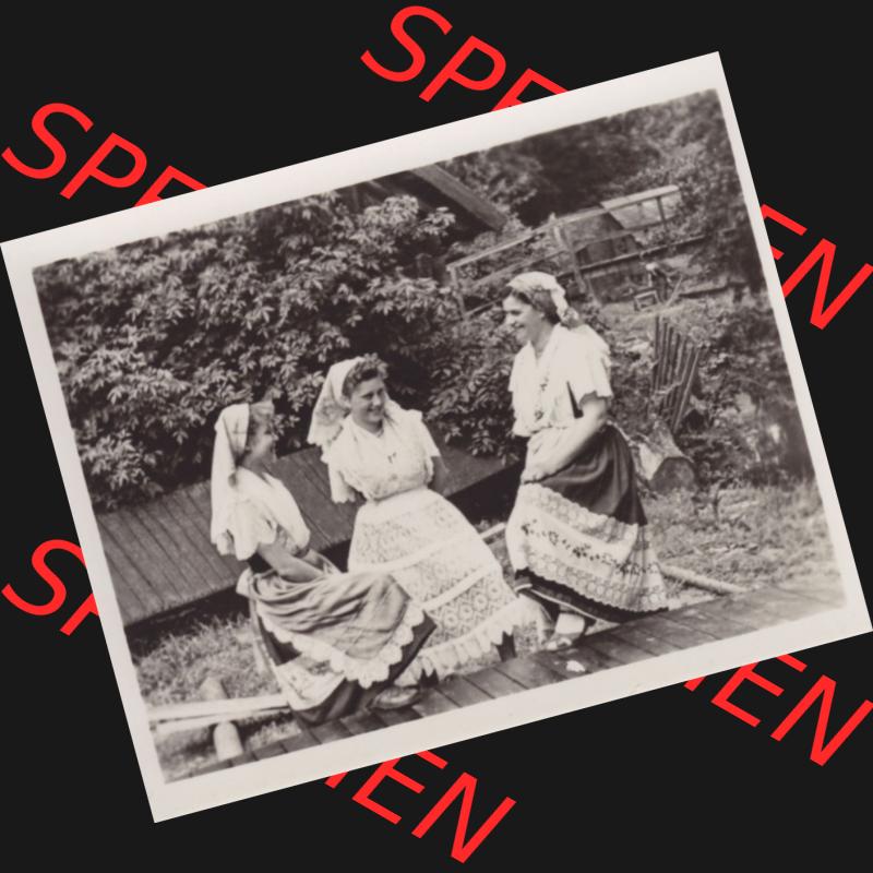 Fotos DDR Bezirk Cottbus, Kreis Lübben, Spreewald 1959, Foto-Mappe mit 10 Echte Fotos vom Spreewald 1959 Im Spreewald mit Frauen in Trachten. Fotos DDR Bezirk Cottbus,... Sammlung