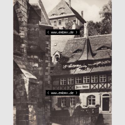 Fotos DDR Bezirk Dresden, Kreis Meißen, Stadt Meißen, Foto-Mappe von 1959, Meissen die Tausendjährige Stadt an der Elbe, Vincenz Richters Weinstuben.... Sammlung