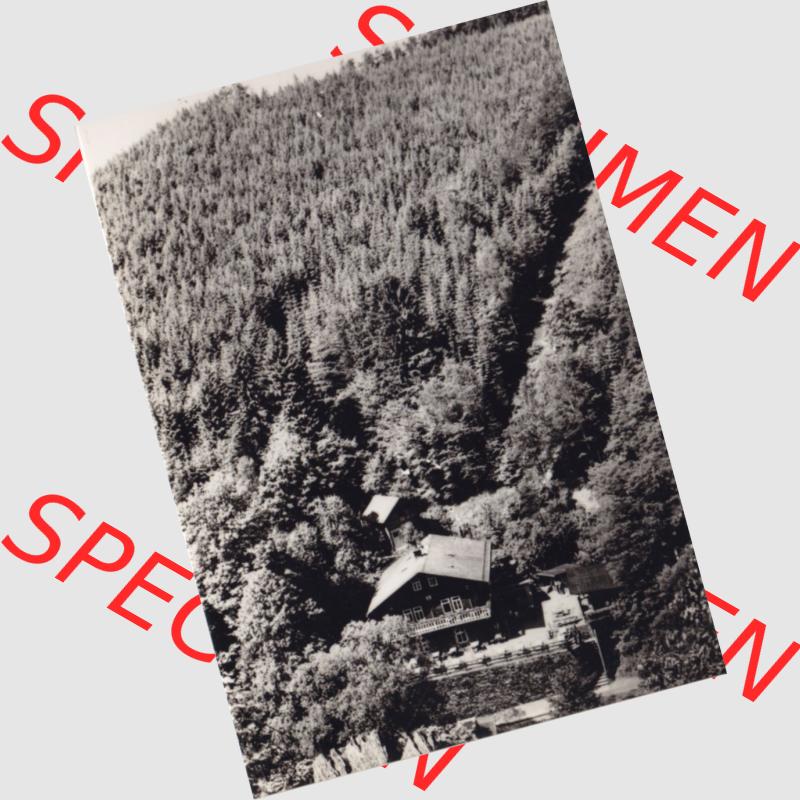Fotos DDR Bezirk Suhl, Kreis Neuhaus, Schwarzatal in Thüringen der DDR, 10 Dick-Fotos, Dick-Foto-Verlag, Erlbach I. V. III/23/24, III 23 6... Sammlung