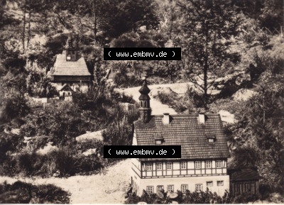 Wehrkirche Großbrückenwalde und altes Rathaus Zwönitz, DDR-Zeiten Bezirk Karl-Marx-Stadt Sammlung