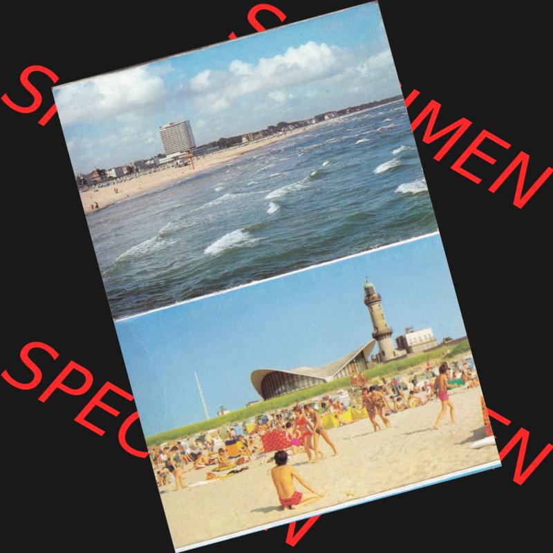 Fotos DDR Bezirk Rostock, Stadtkreis Rostock, Hansestadt Rostock-Warnemünde, Leporello mit 10 Ansichten Hotel Neptun und Am Strand. DDR Bezirk Rostock, Stadtkreis Rostock,... Sammlung