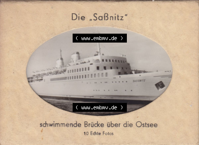 Fährschiff Die Saßnitz Sammlung