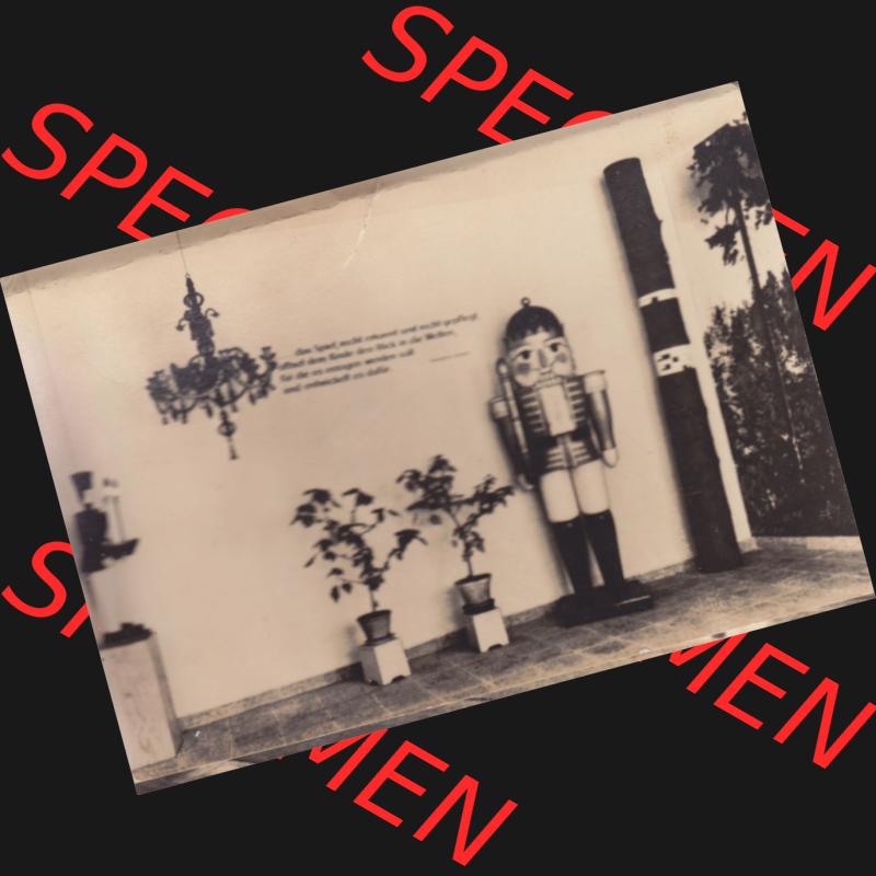 Alte Fotos DDR, Bezirk Karl-Marx-Stadt, Kreis Marienberg, Stadt Seiffen, Leporello Erzgebirgisches Spielzeugmuseum Seiffen 1975, Eingangshalle. Alte Fotos aus DDR-Zeiten... Sammlung