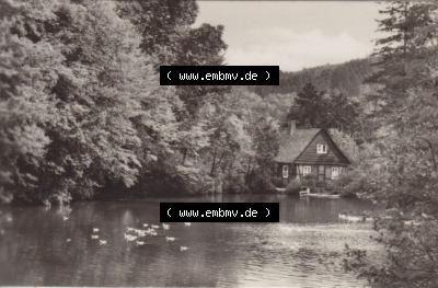 Stadt Wernigerode am Harz 1970, Das Forsthaus im Christianental. Das alte Foto Sammlung