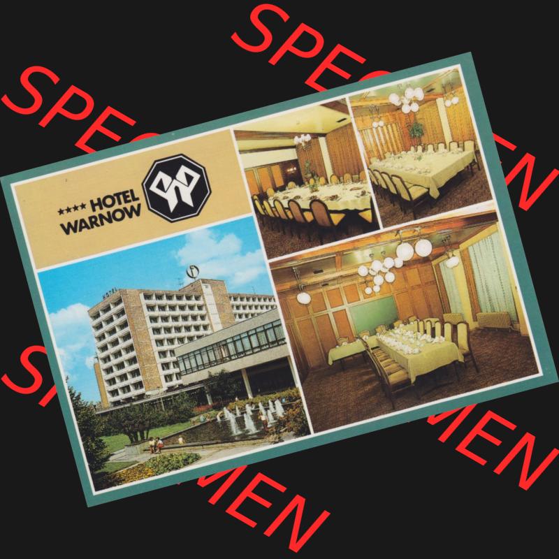 Ansichtskarten DDR Bezirk Rostock, Stadtkreis Rostock, Hansestadt Rostock, Rostocker Hotel Warnow. Alte Ansicht in der DDR Bezirk Rostock, Stadtkreis Rostock, Hansestadt... Sammlung