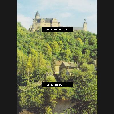 Ansichtskarten DDR Burgen unserer Heimat 1990, Rochsburg, Kreis Rochlitz. Alte Ansichtskarten aus einer Mappe aus dem Jahr 1990 der DDR, Produziert und vertrieben in der Deutschen... Sammlung